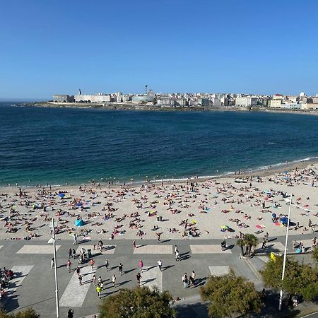 Piso Con Vistas A La Playa De Riazor Daire A Coruña Dış mekan fotoğraf