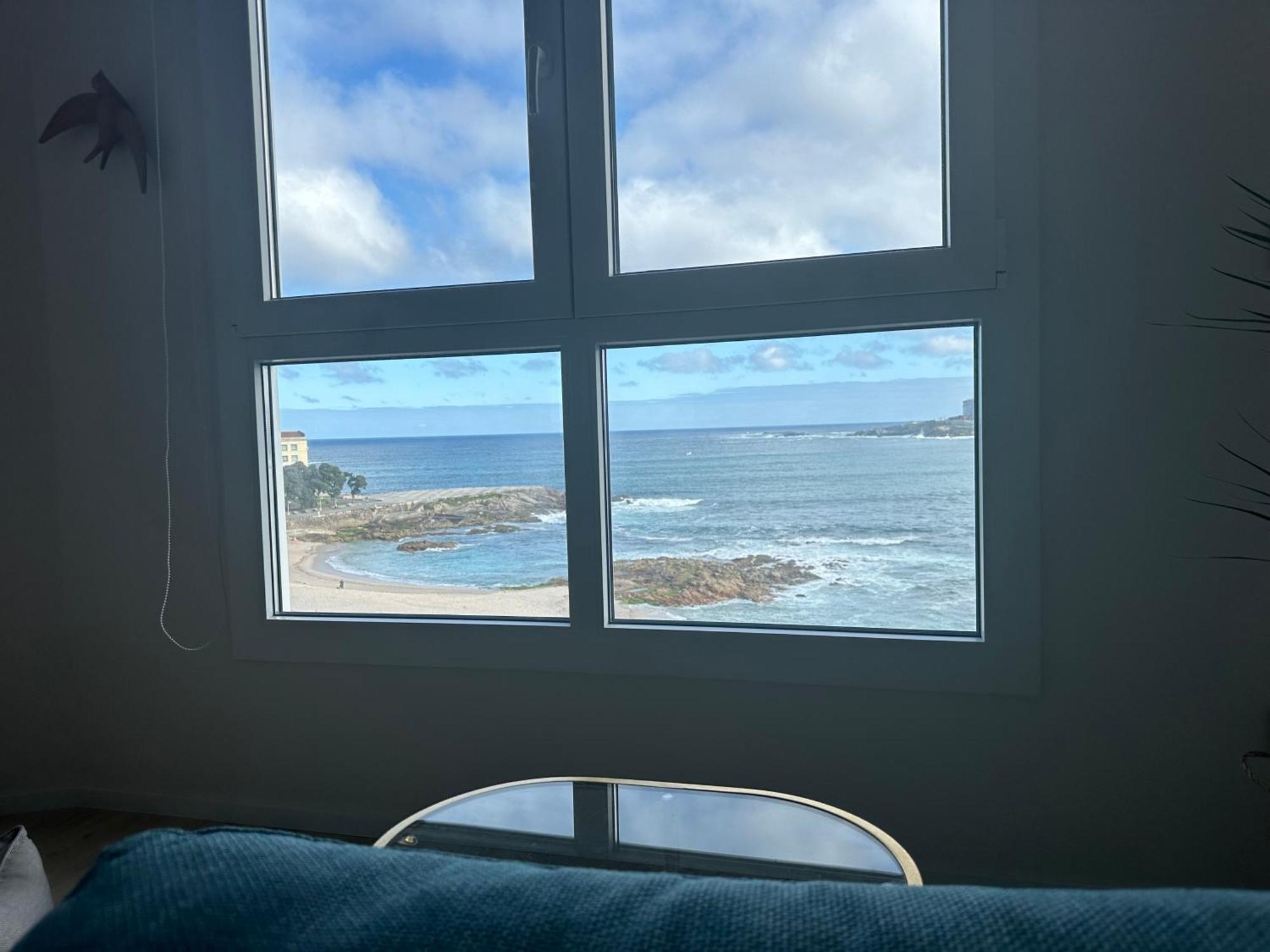 Piso Con Vistas A La Playa De Riazor Daire A Coruña Dış mekan fotoğraf